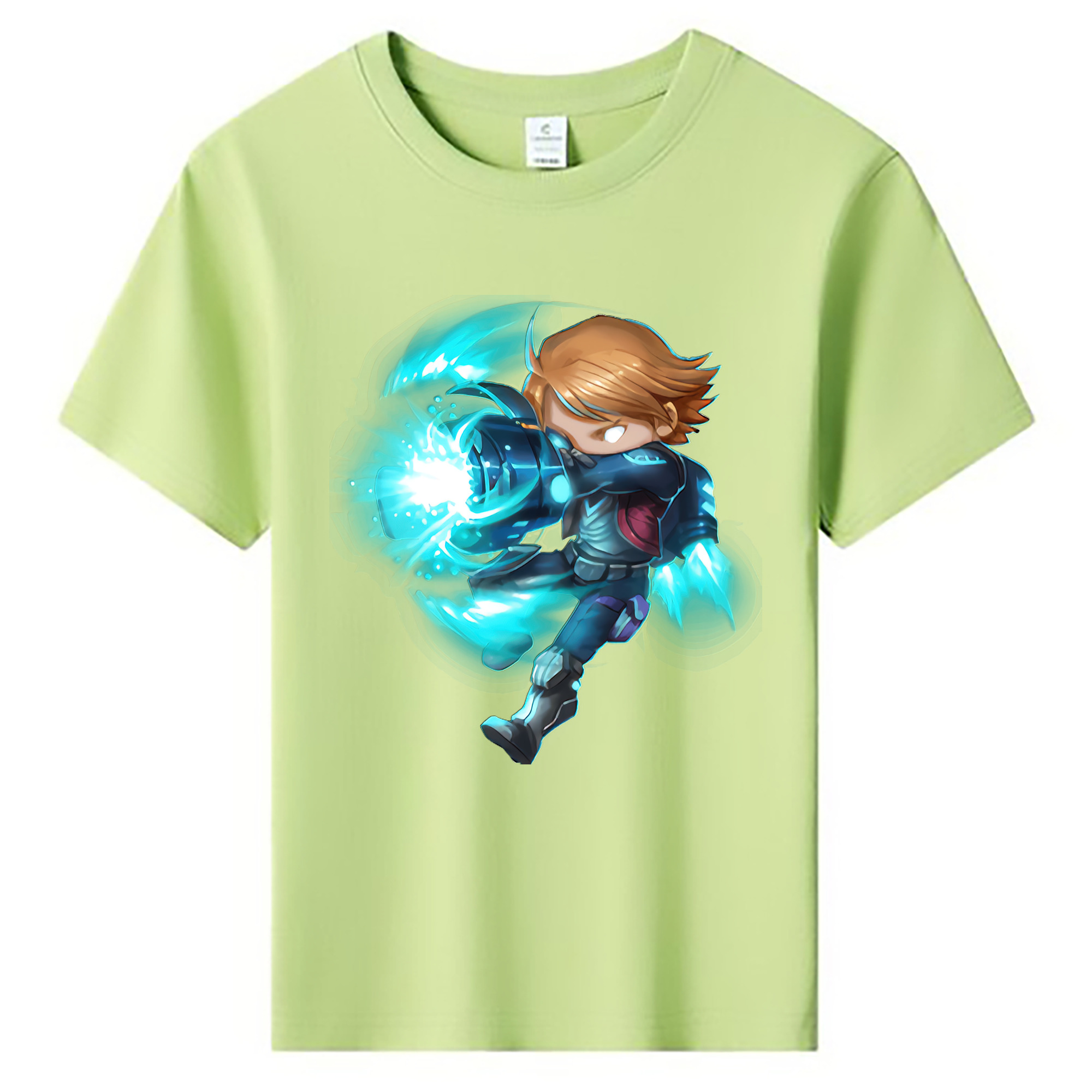 （画像用） リーグ・オブ・レジェンド League of Legends LOL 綿100％キッズTシャツ（フロントプリント）